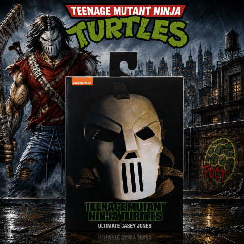 Casey Jones Ultimate 18cm Neca - Lançamento 2021-Teenage Mutant Ninja Turtles-