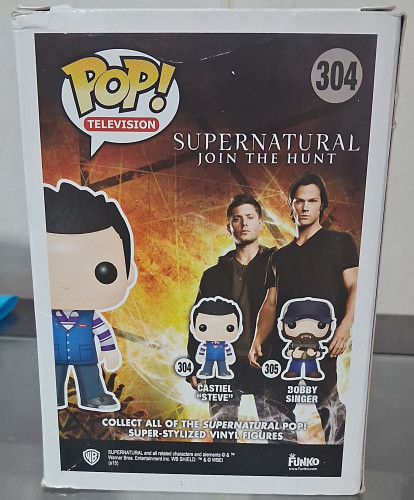 Funko Pop Castiel Steve - Supernatural - #304