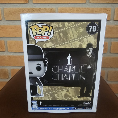 Funko Pop Charlie Chaplin - Icons - #79