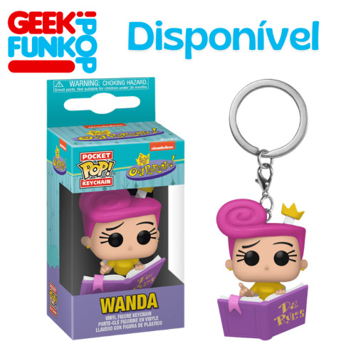 Chaveiro - Wanda Os Padrinhos Mágicos # - Produto Original