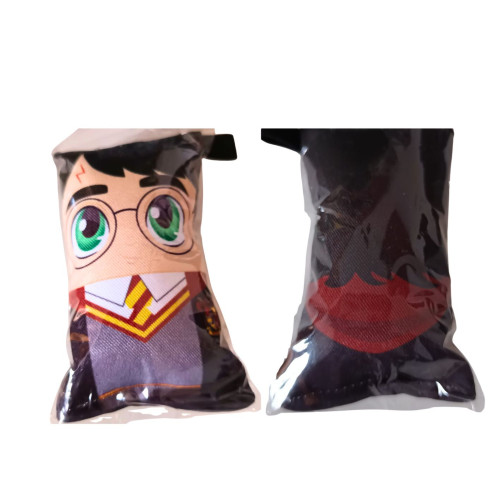 2 Chaveiros Almofadinha Harry Potter e Ronnie Harry Potter # - Produto Original