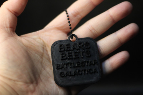 Chaveiro Bears Beets Battlestar Galactica - The Office - #