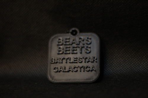 Chaveiro Bears Beets Battlestar Galactica - The Office - #