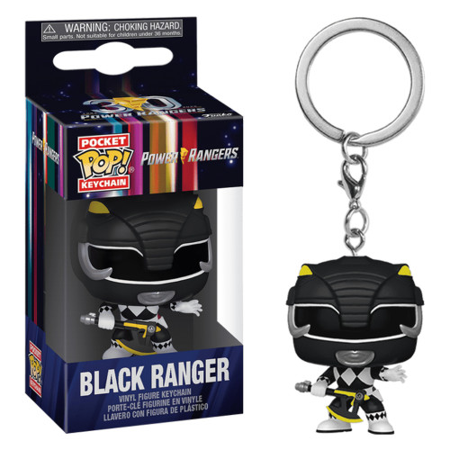 Chaveiro Black Ranger-Power Rangers-