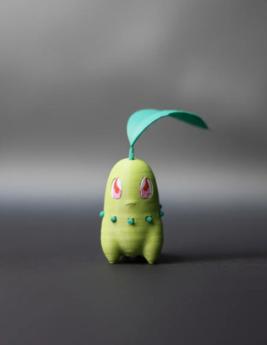 Chaveiro Chikorita-Pokemon-