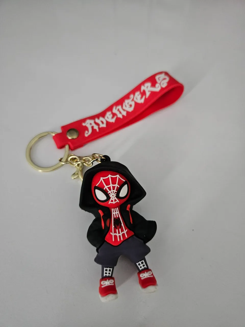 Chaveiro De Borracha Homem Aranha-CHAVEIRO-