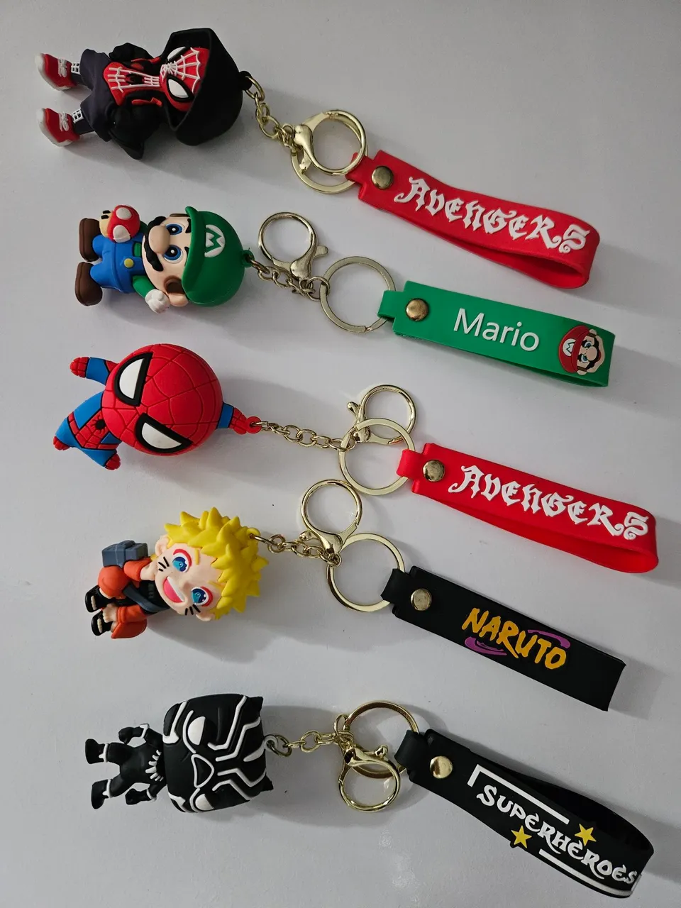 Chaveiro De Borracha Sortido CHAVEIRO # - Produto Original