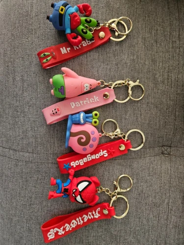 Chaveiro De Borracha Gary bob esponja-CHAVEIRO-
