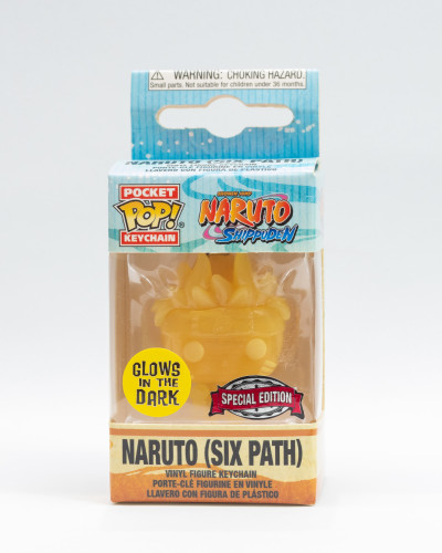 Chaveiro Funko Naruto Six Path Glow in the Dark Pocket Pop Special Edition Naruto Shippuden #0 - Produto Original