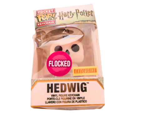 Chaveiro Funko Pop Keychain Hedwig Flocado (caixa Amassada) Harry Potter # - Produto Original