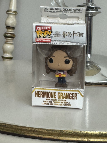 Chaveiro Hermione Granger With Gift Holiday Funko Pop Pocket Keychain Harry Potter - Harry Potter - #