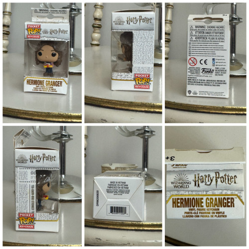Chaveiro Hermione Granger With Gift Holiday Funko Pop Pocket Keychain Harry Potter - Harry Potter - #