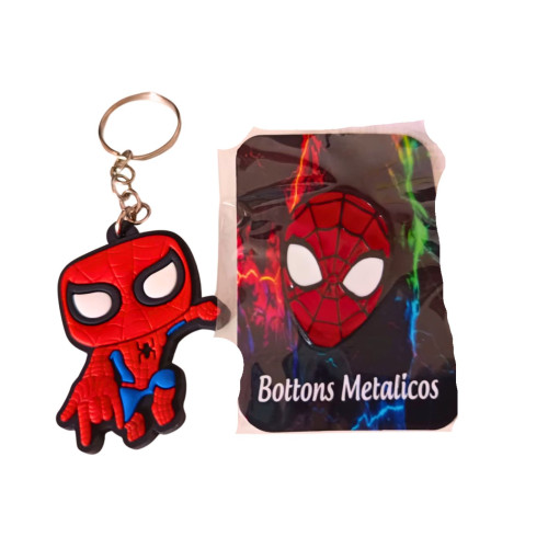 Chaveiro Homem-Aranha + Pin metal oficial Homem-Aranha Spider-man # - Produto Original