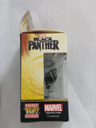 Chaveiro Pocket Pop! Keychain Pantera Negra - Black Panther - #