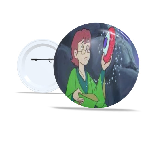 Chaveiro Kit Com 5 Botton 5,8cm Personalizado Caverna do Dragão Coleção Nostalgia Anos 80 - Botton - #