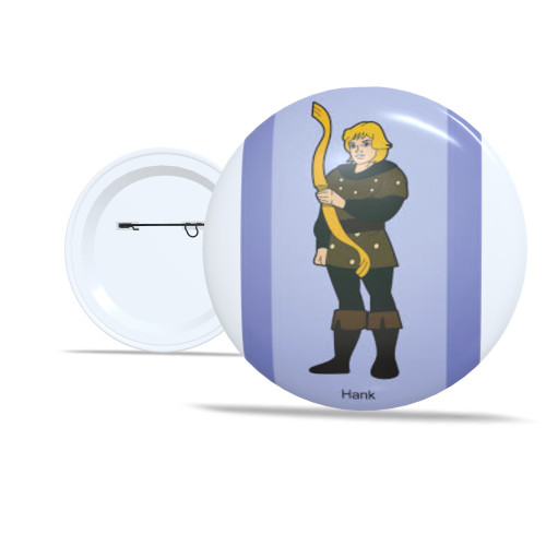 Chaveiro Kit Com 5 Botton 5,8cm Personalizado Caverna do Dragão Coleção Nostalgia Anos 80 - Botton - #