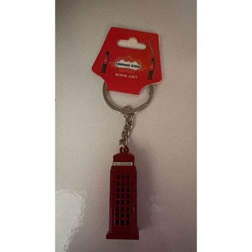 Chaveiro Londres Cabine Telefônica - Fabulously British Royal Gift Londres # - Produto Original