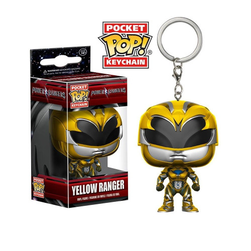 Chaveiro Power Rangers Yellow-Power Rangers-