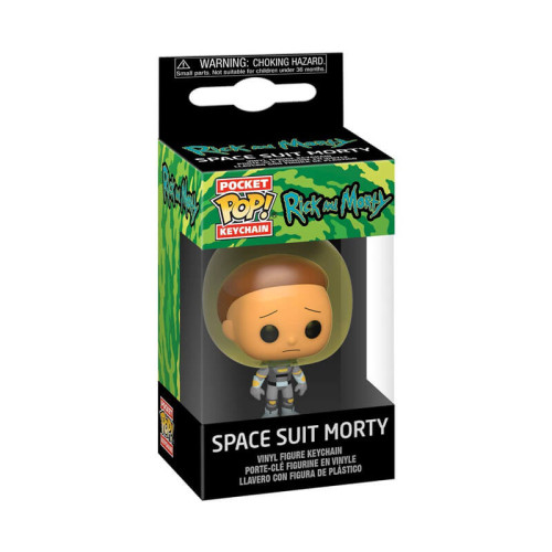 Chaveiro Space Suit Morty - Pocket Pop! Funko Rick And Morty # - Produto Original