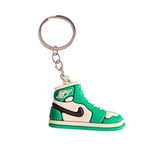 Chaveiro borracha sneaker verde e branco Moda # - Produto Original