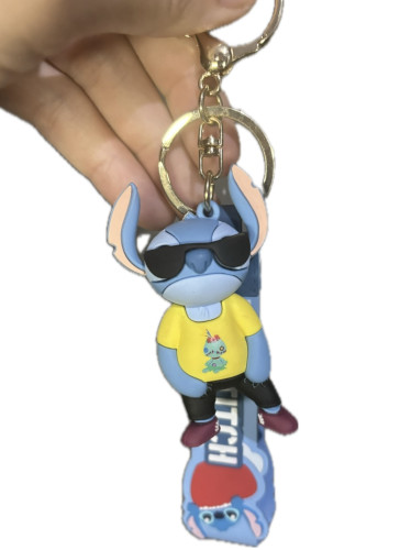 Chaveiro de Borracha Stitch-Stitch-