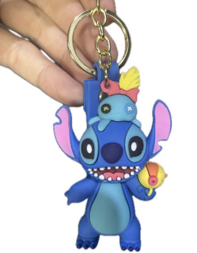 Chaveiro de Borracha Stitch-Stitch-