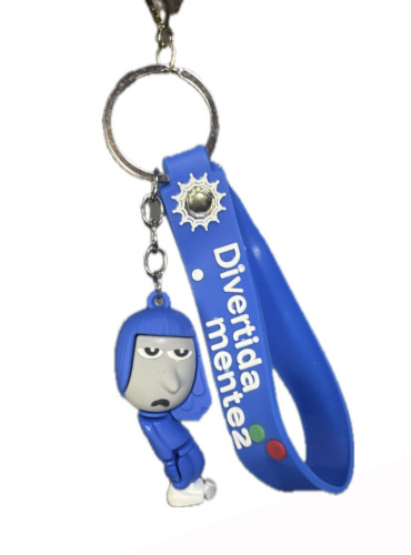 Chaveiro De Borracha Tédio | Divertidamente-Divertidamente-