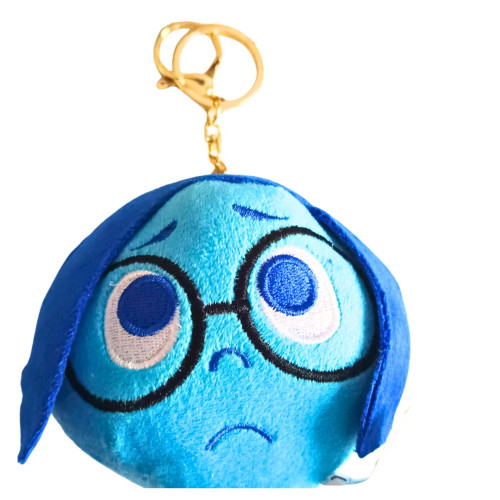 Chaveiro De Pelúcia Tristeza Divertidamente # - Produto Original