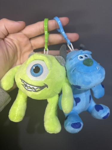 Chaveiro dupla Mike e Sully-Monstros S.A-