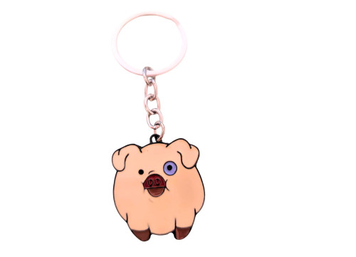 Chaveiro metal Waddles (Gugu) Gravity Falls # - Produto Original