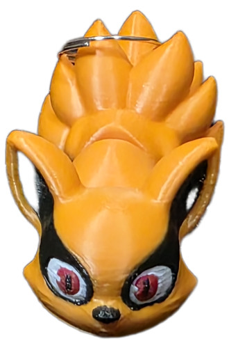 Chaveiro Naruto Raposa De Nove Caudas Kurama-Naruto-
