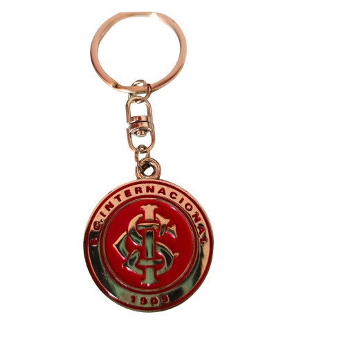 Chaveiro oficial licenciado metal Internacional-RS Futebol # - Produto Original