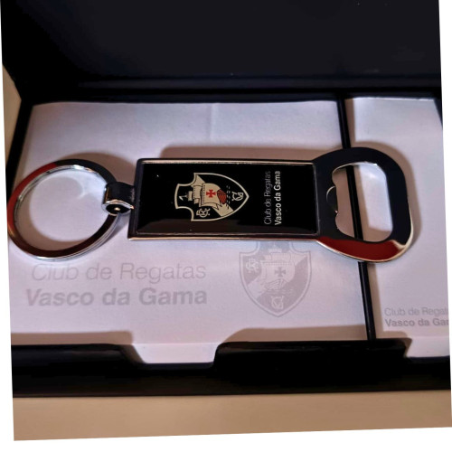 Chaveiro oficial licenciado metal abridor de garrafa + blocos de anotações Vasco da Gama Futebol # - Produto Original