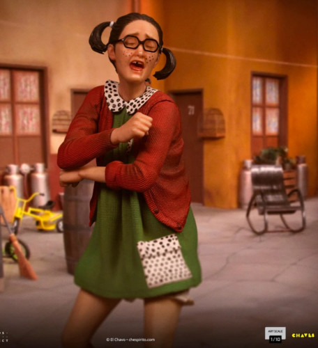 Action Figures Chiquinha Iron Studios Chaves-Chaves-