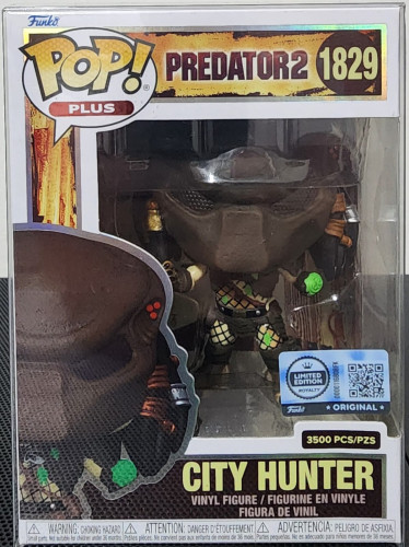  Predator 2 Ultimate Battle Damaged City Hunter #1829 - Produto Original