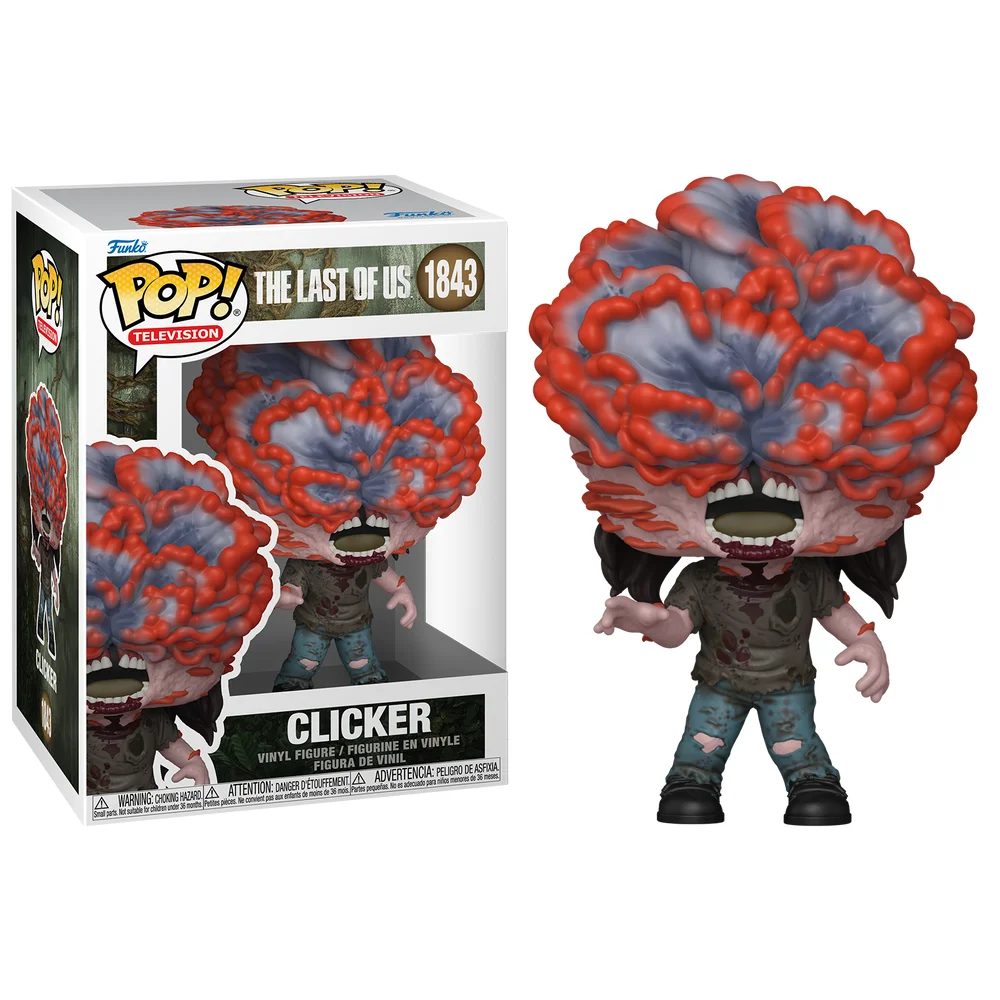 Clicker 1843 Funko Pop The Last Of Us Game - Last Of Us - #1843 - Funko Pop - #1843 FUNKO POP #1843 - Produto Original