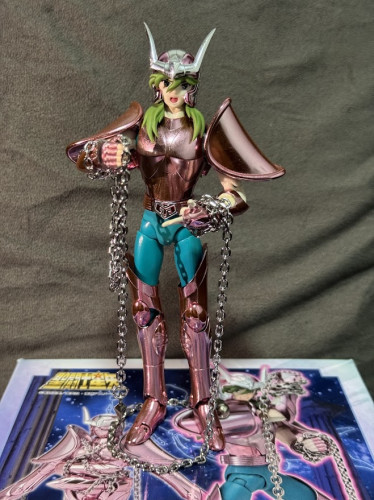 Action Figures Cloth Myth - Shun De Andrômeda V1 Revival-CDZ - Cavaleiros Do Zodiaco-