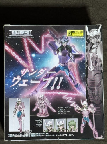Action Figures Cloth Myth - Shun De Andrômeda V1 Revival - CDZ - Cavaleiros Do Zodiaco - #