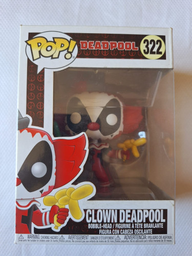 Funko Pop Clown Deadpool-Deadpool-322