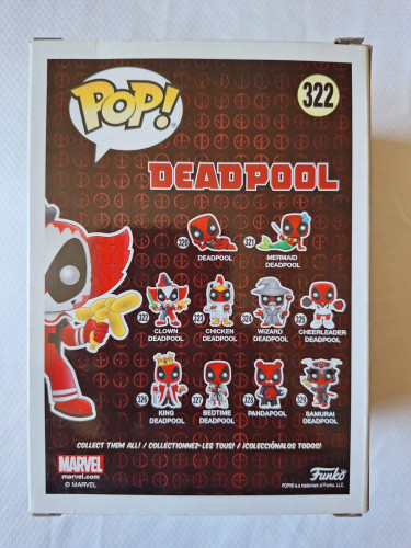 Funko Pop Clown Deadpool - Deadpool - #322