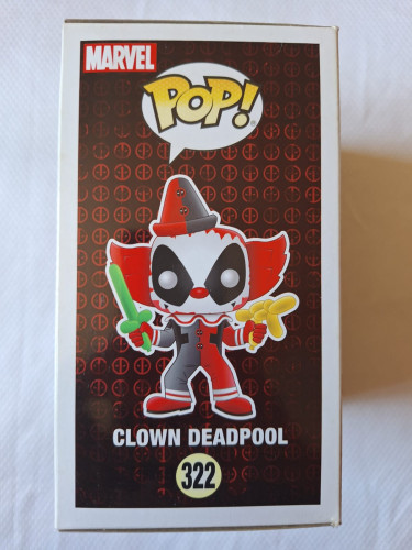 Funko Pop Clown Deadpool - Deadpool - #322