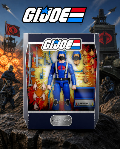 Cobra Trooper Infantry (Ultimate) Gi Joe # - Produto Original
