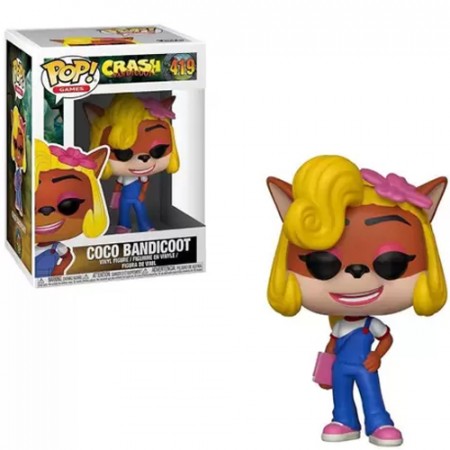 Funko Pop Coco Bandicoot-Crash Bandicoot-419