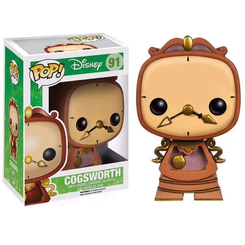 Cogsworth (Caixa Danifciada) Disney #91 - Produto Original