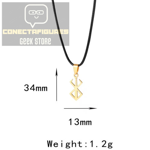 Colar estigma gold Berserk guts gats Berserk # - Produto Original