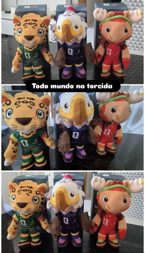 Coleção Completa Pelúcia Rexona Copa Do Mundo Fifa 2026 Outros # - Produto Original