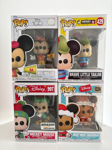 Funko Pop Coleção Mickey s Especiais-Disney MICKEY-997