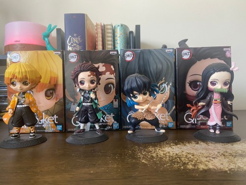 Action Figures Coleção Q-posket Demon Slayer-Demon Slayer-
