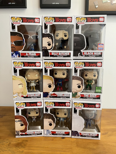 Funko Pop Coleção The Boys-The Boys-000