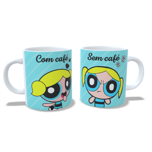 Caneca Lindinha Meninas Super Poderosas Sem Café /com Café As Meninas Superpoderosas # - Produto Original